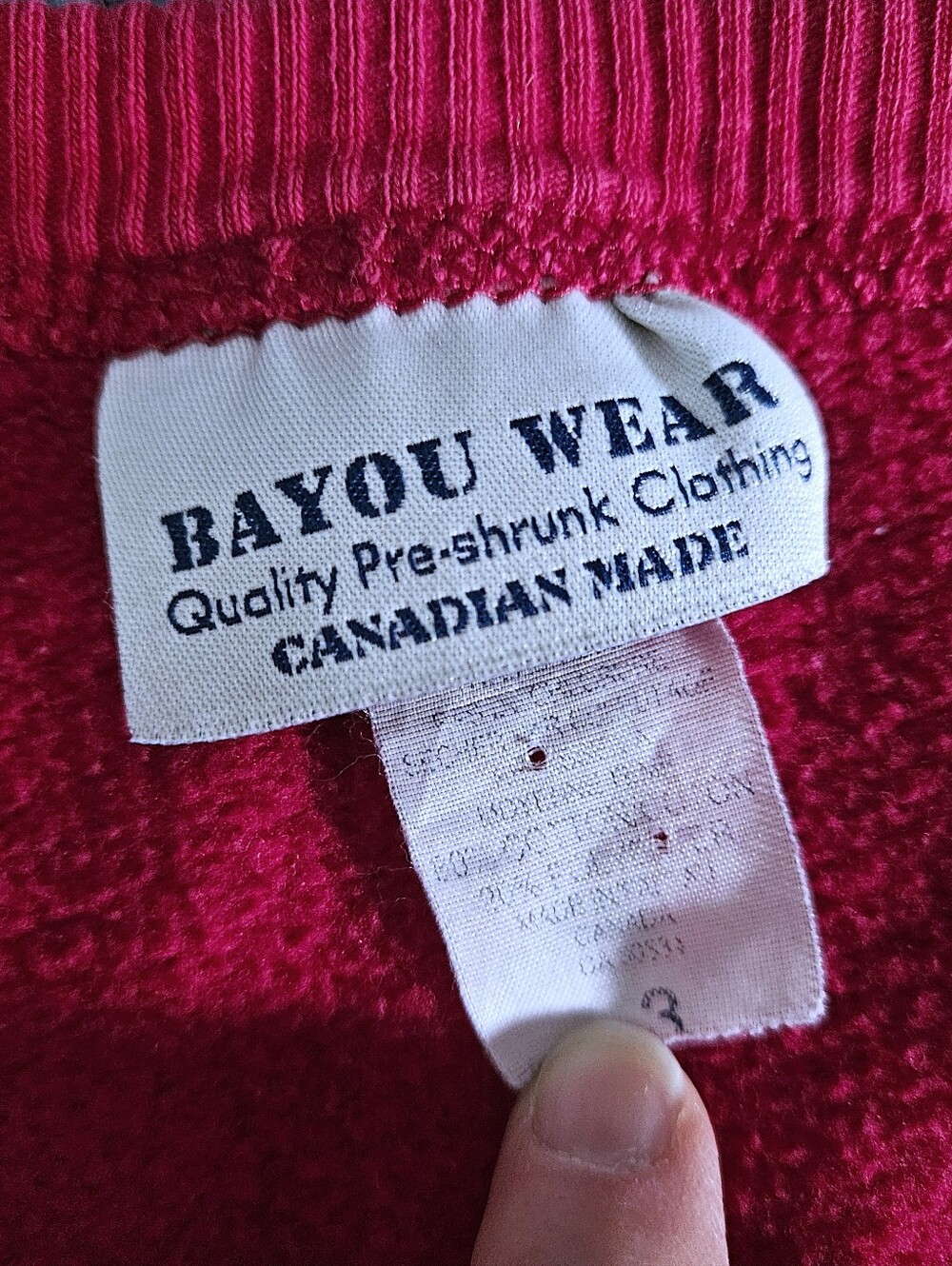 Vintage BAYOU WEAR Cardigan Sweatshirt - Picture 4 of 6